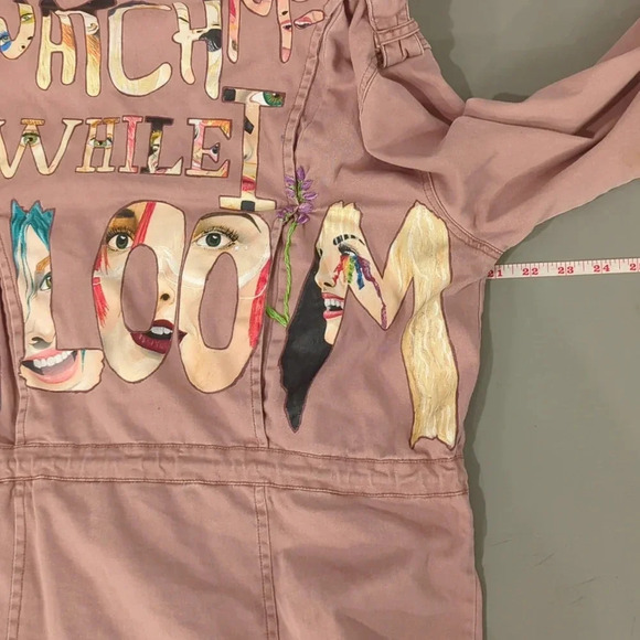 Paramore Jacket Custom Hand Painted 🎶Watch Me While I Bloom🎶 size Small - Picture 12 of 15